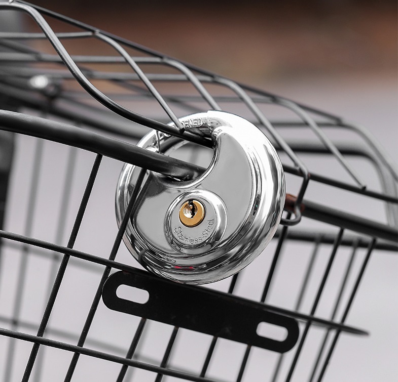 22 Keyed Padlock, Stainless Steel Discus Lock 60MM WS-DP60