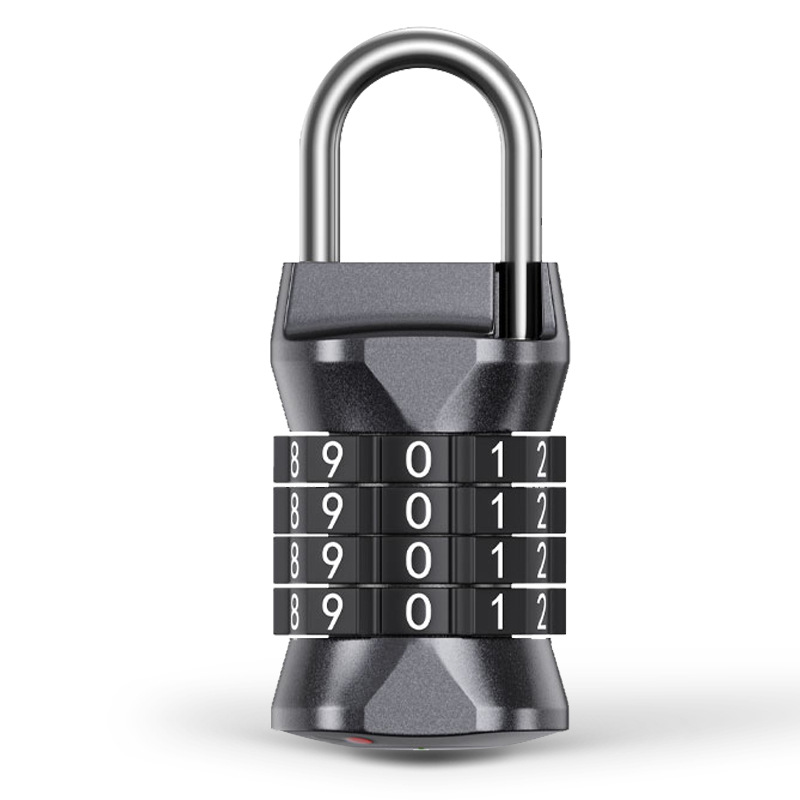 4-Digit Locker Lock Cylindrical Combination Padlock WS-PL16