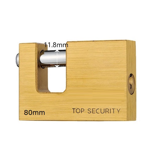 80mm 15/32“ Shackle Brass Body Brass 5