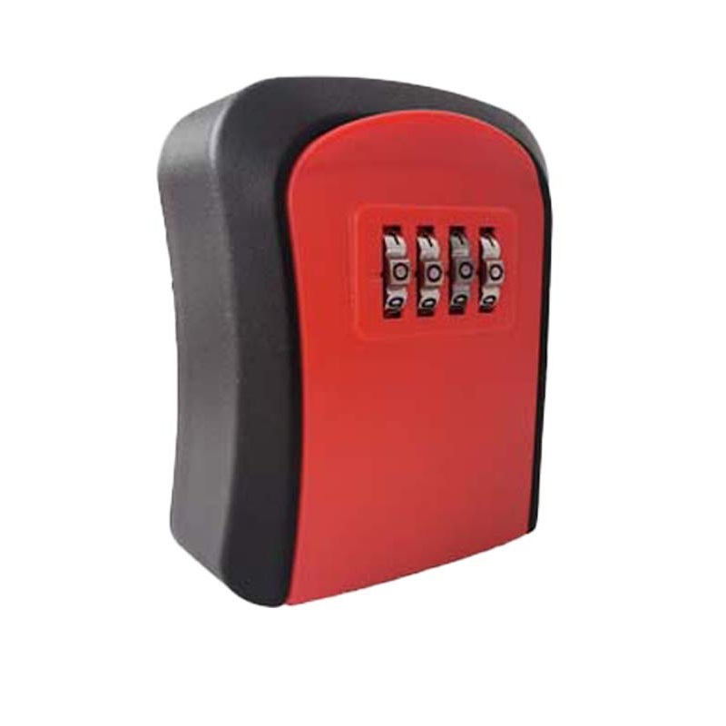 ABS Wall Mount 4 Digits Combination Lockbox Outside, Outdoor Key Hider for House Key WS-LB23