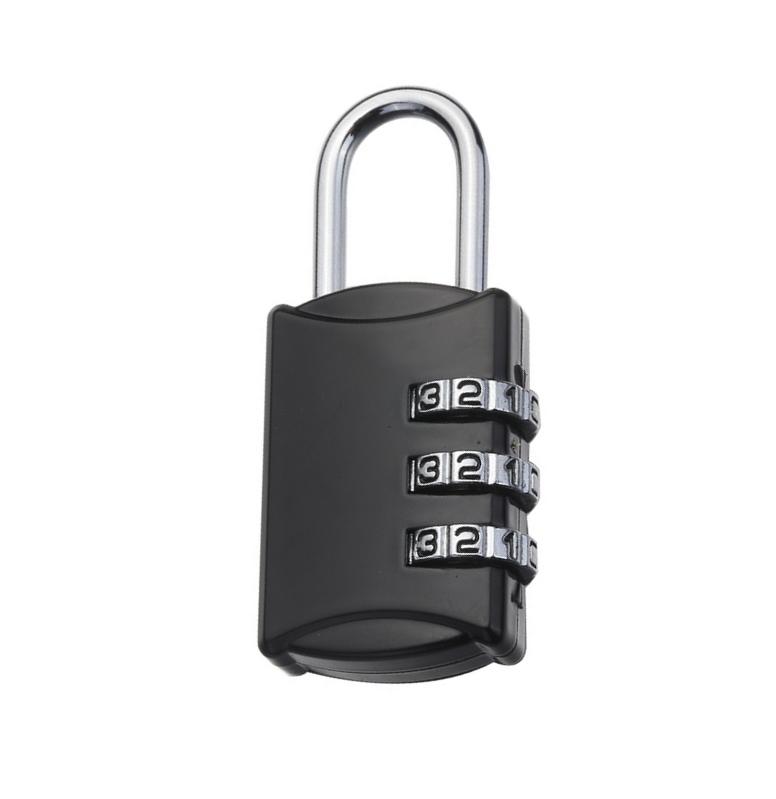 Good Quality Most Secure Combination Padlock 3 Digital Mini Gym Lock WS-PL08