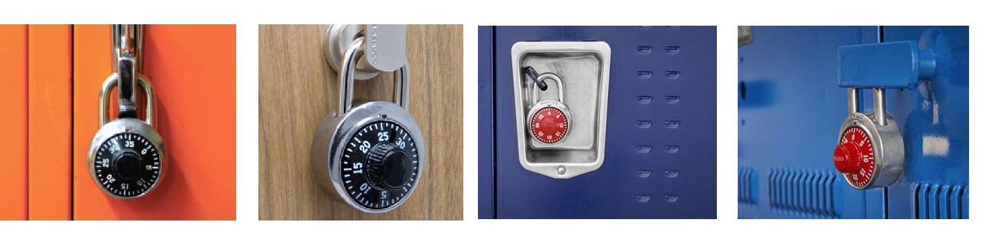 ws2 Dial Combination Round Padlock Locker Lock Padlock package